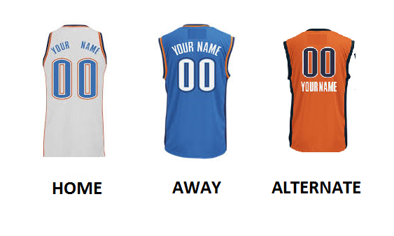 (image for) OKLAHOMA PRO BASKETBALL Number Kit - Click Image to Close